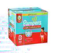 Pampers Rash Protection Pants, Size 6 (16+Kg) 68Pc