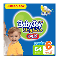 Babyjoy Compressed Culotte, Size 6 64Pc