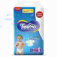 Teemo Baby Diapers, Size 4 54Pc