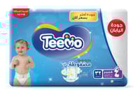 Teemo Baby Diapers, Size 4 32Pc