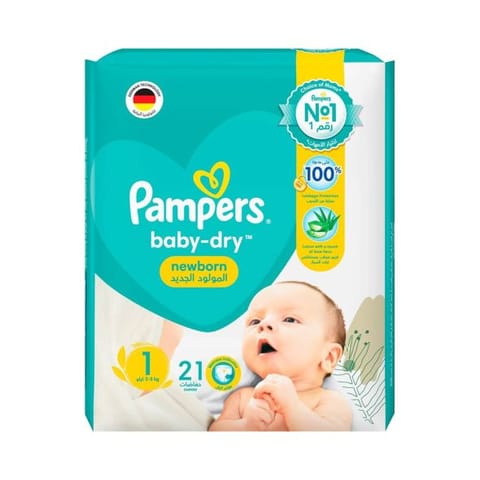 Pampers Baby Dry, Size 7 (15+Kg) 44Pc