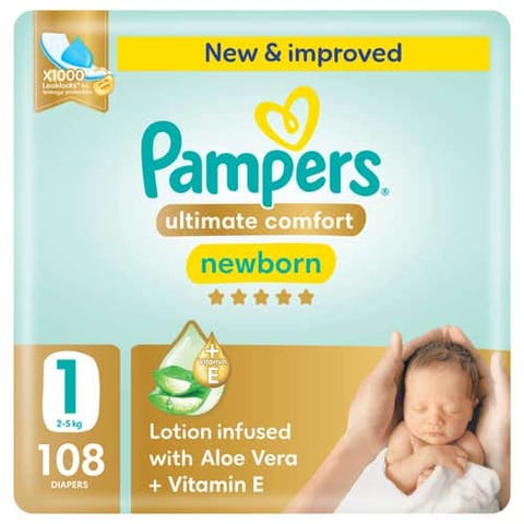Pampers Baby Dry, Size 7 (15+Kg) 44Pc