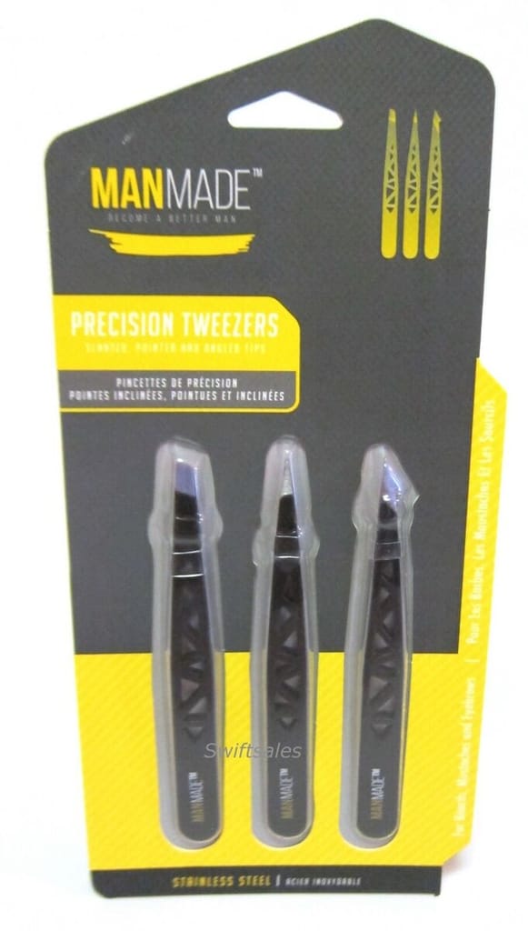 Kiss Man Made Tweezer# 1517M Set