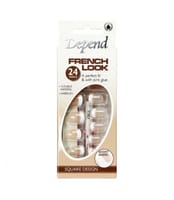 Depend French Look Nails - SQ Short Beig