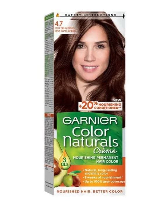 Garnier Shiny Dark Brown 4.7