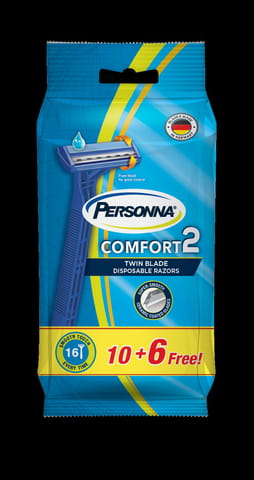 PERSONNA COMFORT2 10+6 FREE pcs