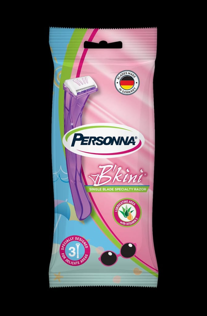 PERSONNA B'KINI M/C 3 pcs P-BAG