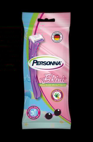 PERSONNA B'KINI M/C 3 pcs P-BAG