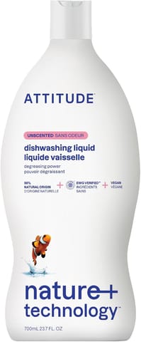 Baby Bottle & Dishwashing Liquid, Unscented, 700ml