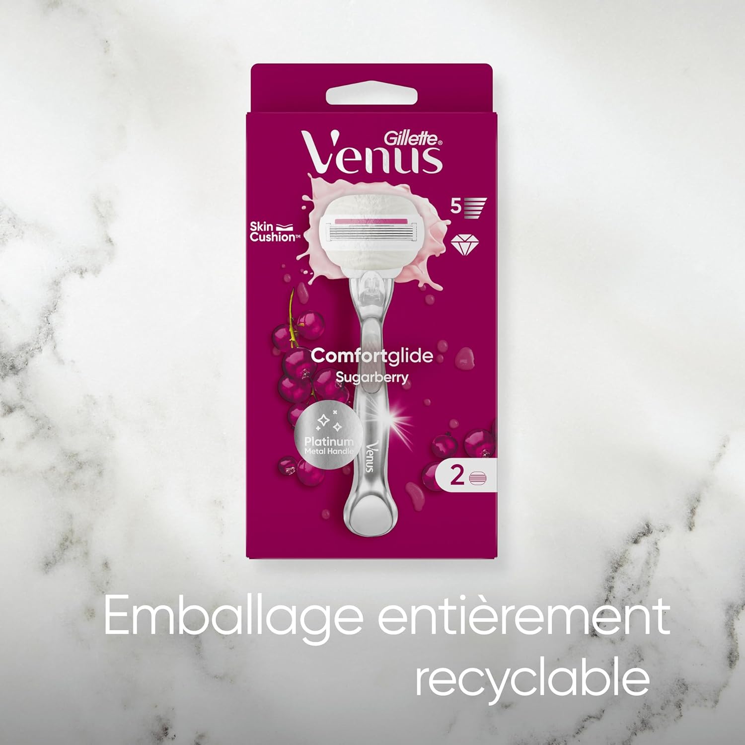 Venus Comfortglide Razor – Sugarberry
