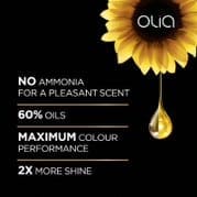 Olia, 7.1 Dark Ash Blonde, No Ammonia Permanent Haircolor, with 60% Oils