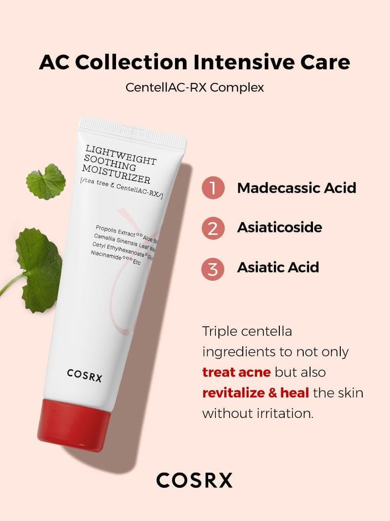 COSRX AC COLLECTION LIGHTWEIGHT SOOTHING MOISTURIZER