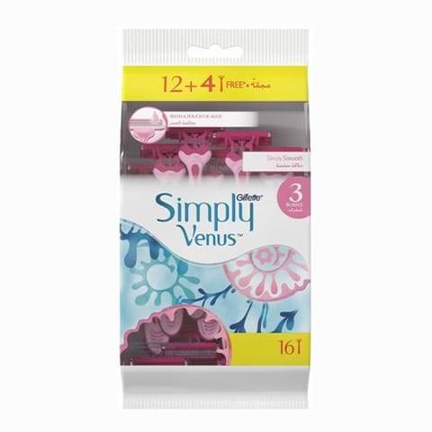 Venus and Olay Womens Razor Refill Cartridges 4 Count