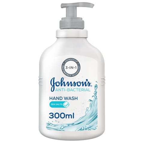 J&J Anti Bacterial Hand Wash 300 ml