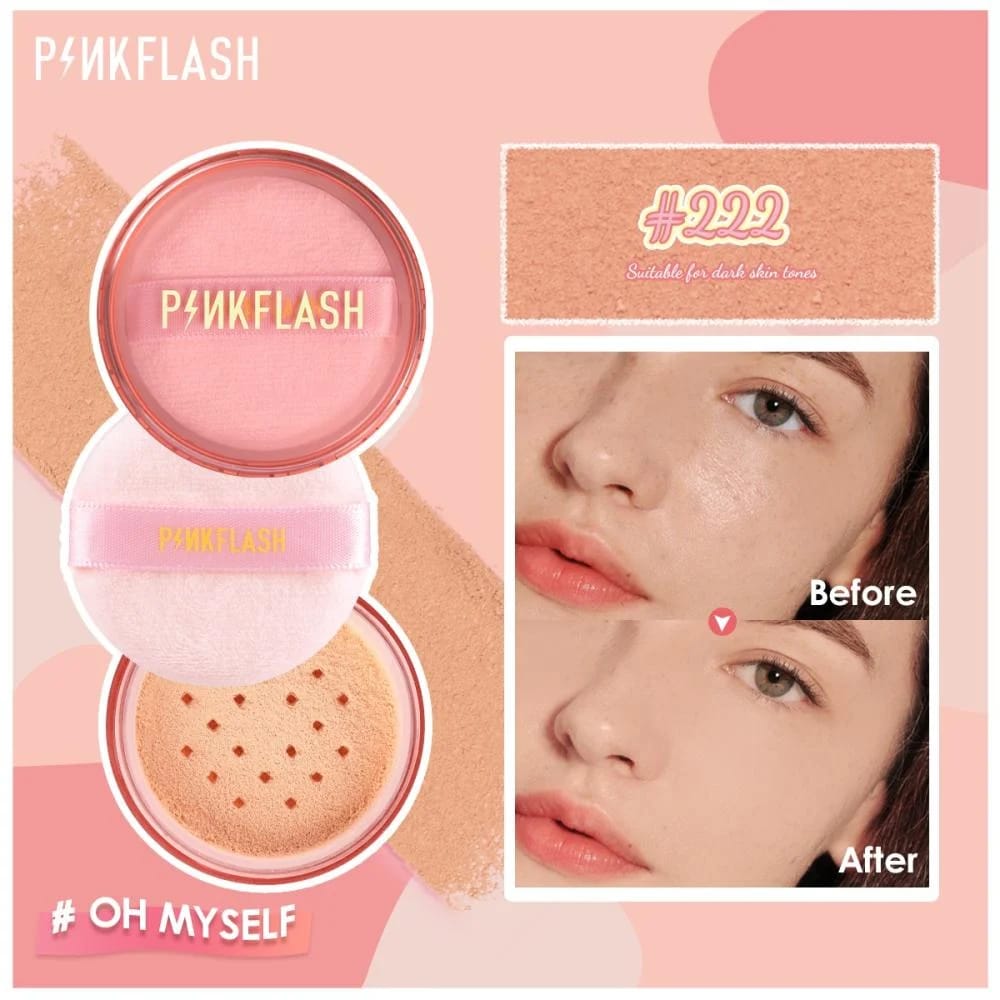 Pink Flash Translucent Loose Powder 222