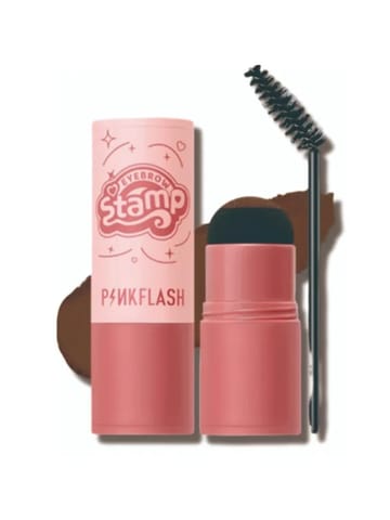 Pink Flash Stamp and define eyebrows - GB01 Grey Black