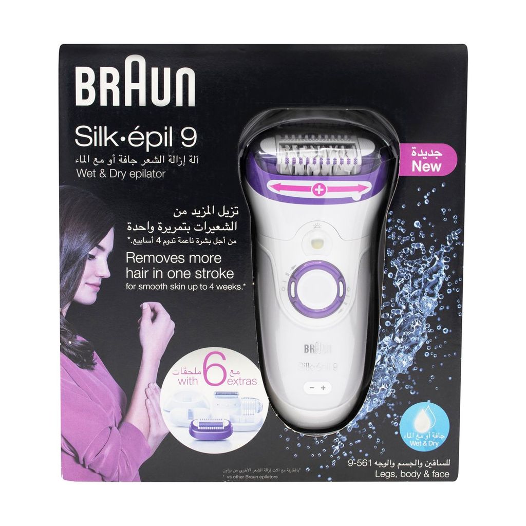 Braun Silk 9561 With 6 Extras