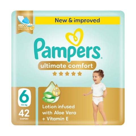 Pampers Baby Dry, Size 7 (15+Kg) 44Pc