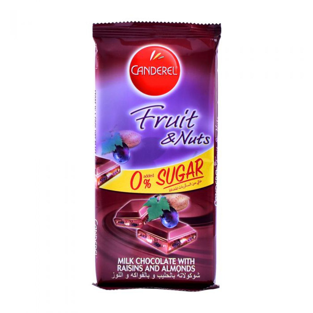 Canderel Fruity & Nutty Chocolate 100g