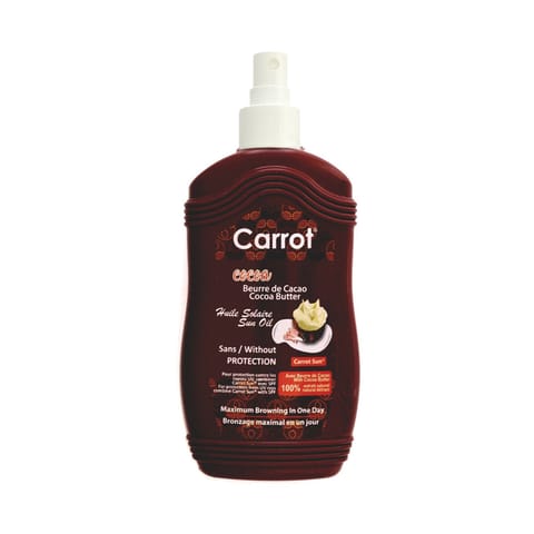 Carrot Sun Tan ACC Oil Cacao butter200ML