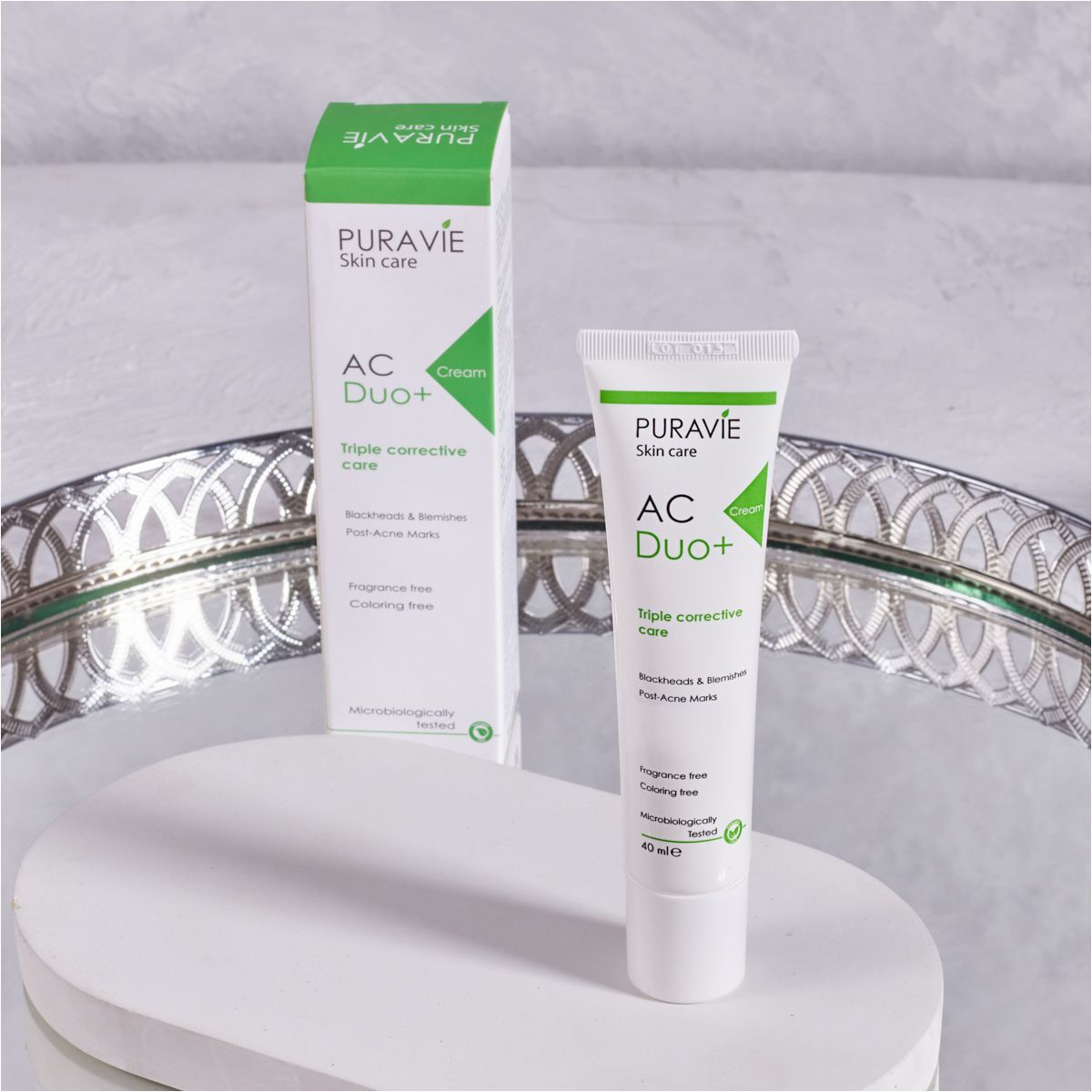 Puravie Ac Duo+M Cream 40 Ml
