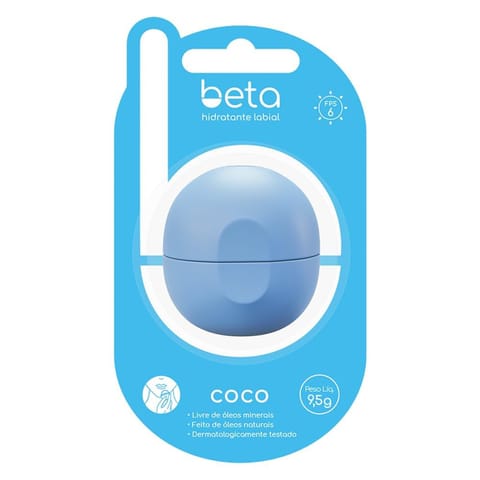 Beta Lip Balm Coconut  9,5G