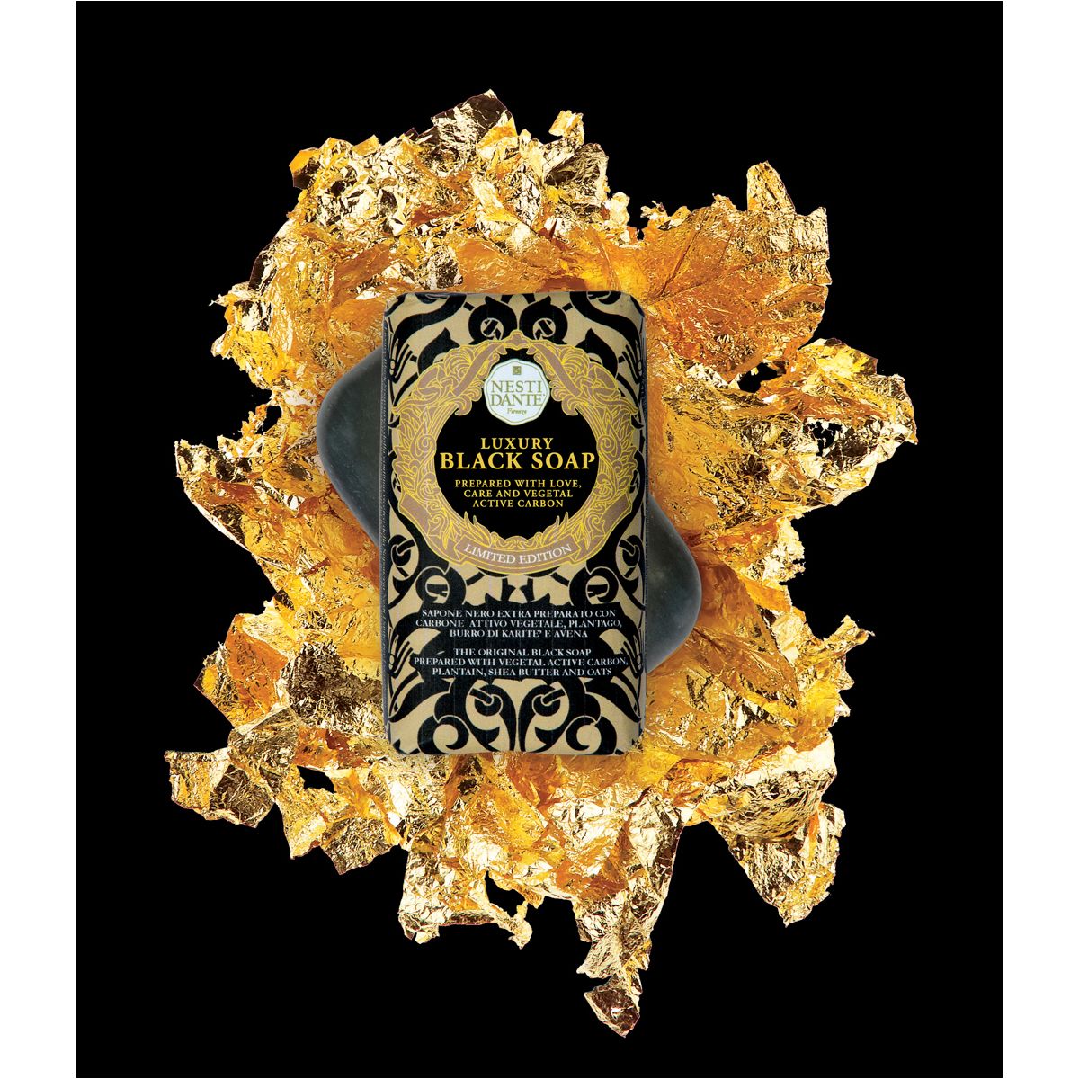 Nesti Dante Luxury Black  Soap 250G