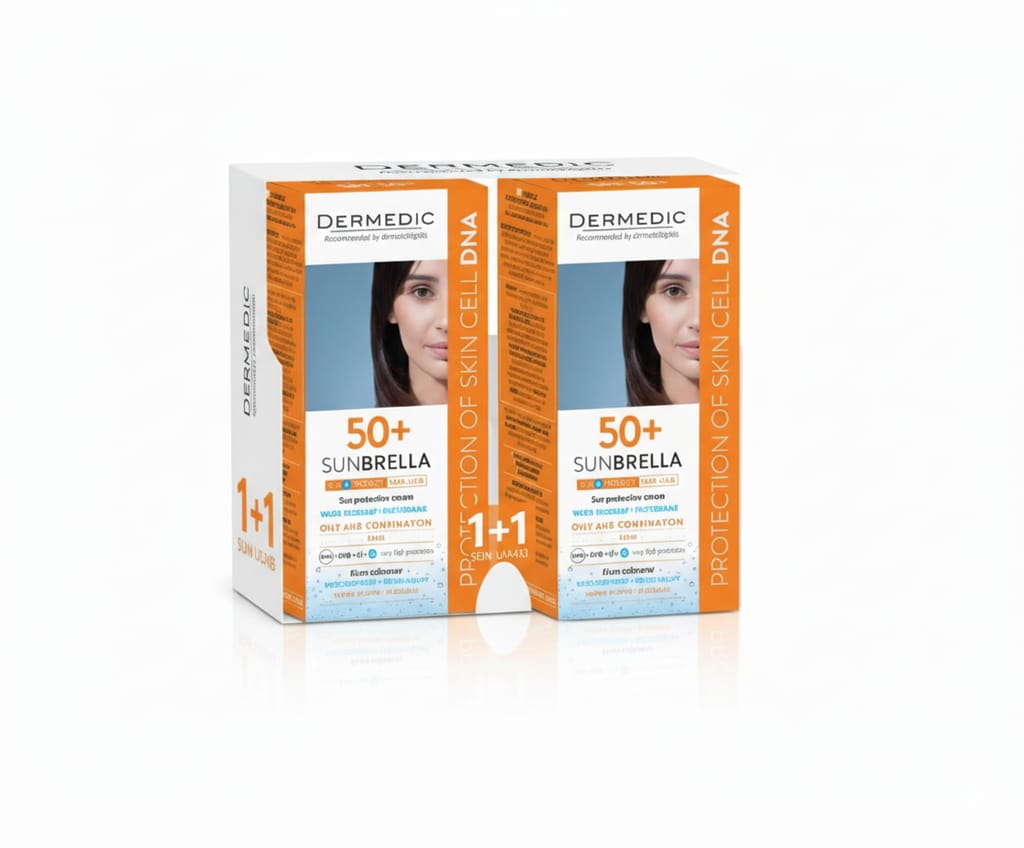 Dermedic Sunbrella Oily&Compination 1+1