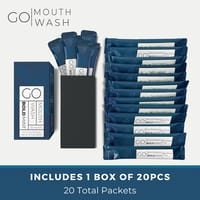 جو ماوث وش غسول فم بولد مينت 20 حبة