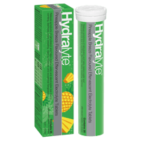 Hydralyte  Eff Pineapple Brez 20'S Tab