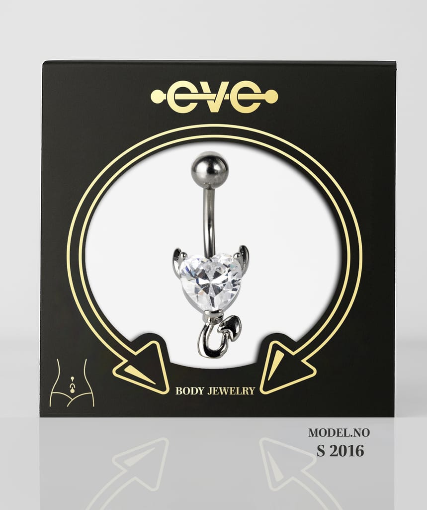EVE Piercing SILVER - S 2016 Belly
