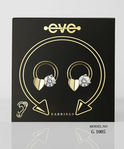 EVE Earrings Gold - G 1005 Ear Ring