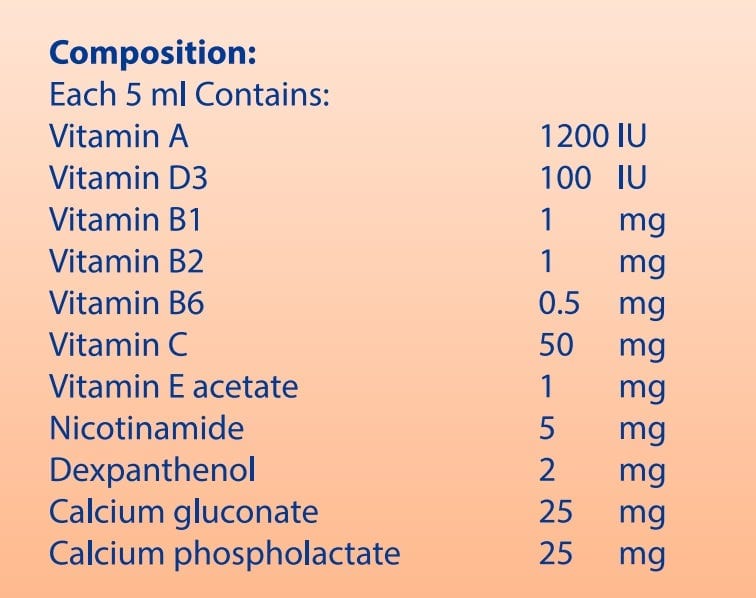 فارماتون للأطفال شراب 300 مل بالبرتقال
