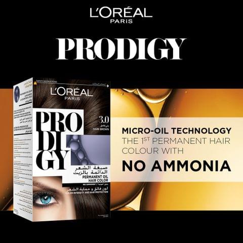 Olia, 4.0 Dark Brown, No Ammonia Permanent Haircolor, with 60% Oils